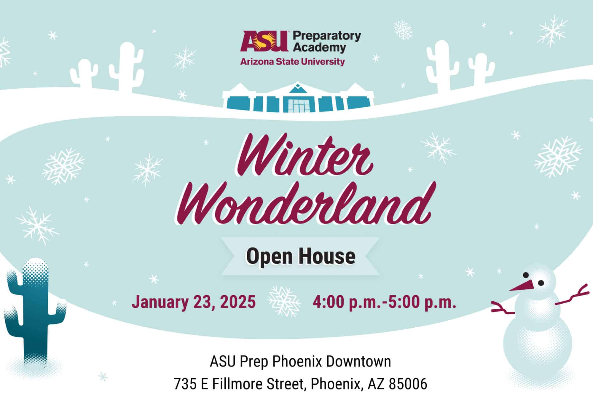 Winter Wonderland Open House