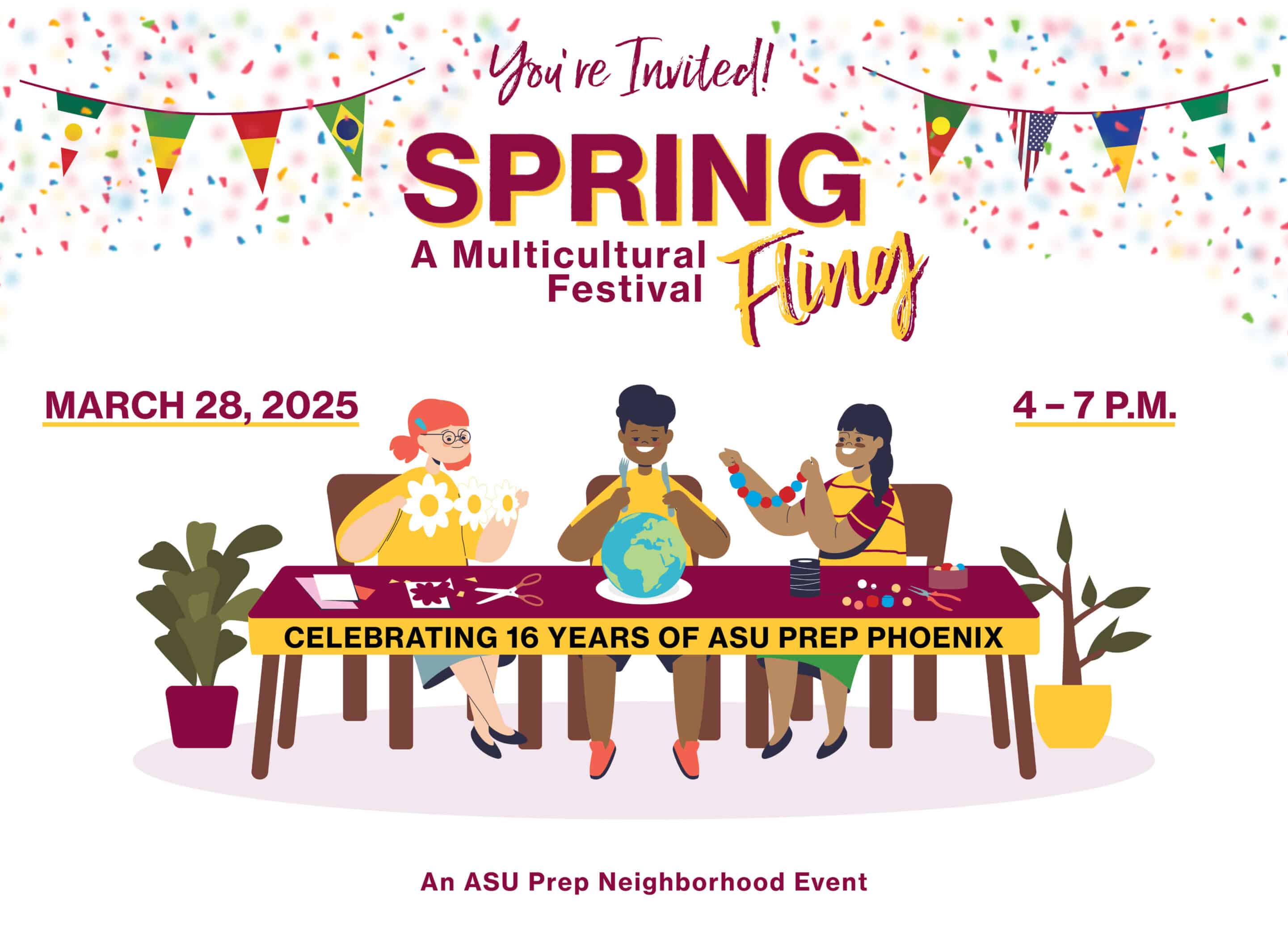 You're Invited! Spring Fling: A Multicultural Festival