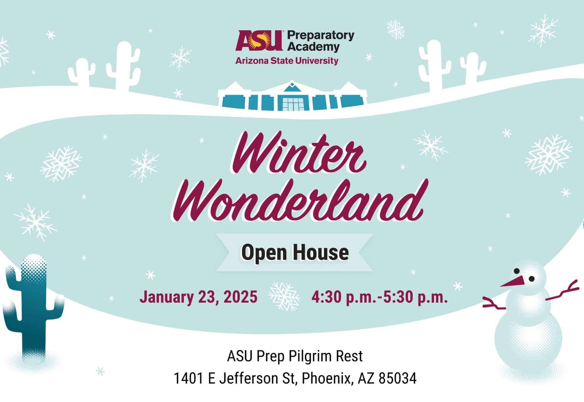 Winter Wonderland Open House