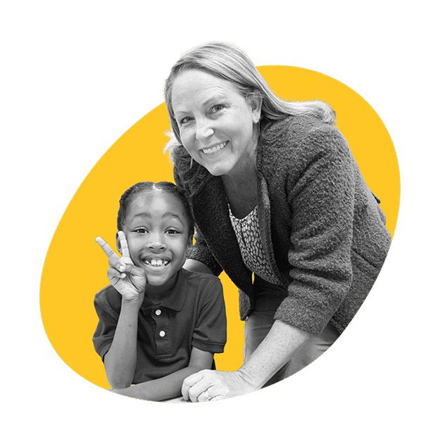 Pilgrim Rest student and teacher