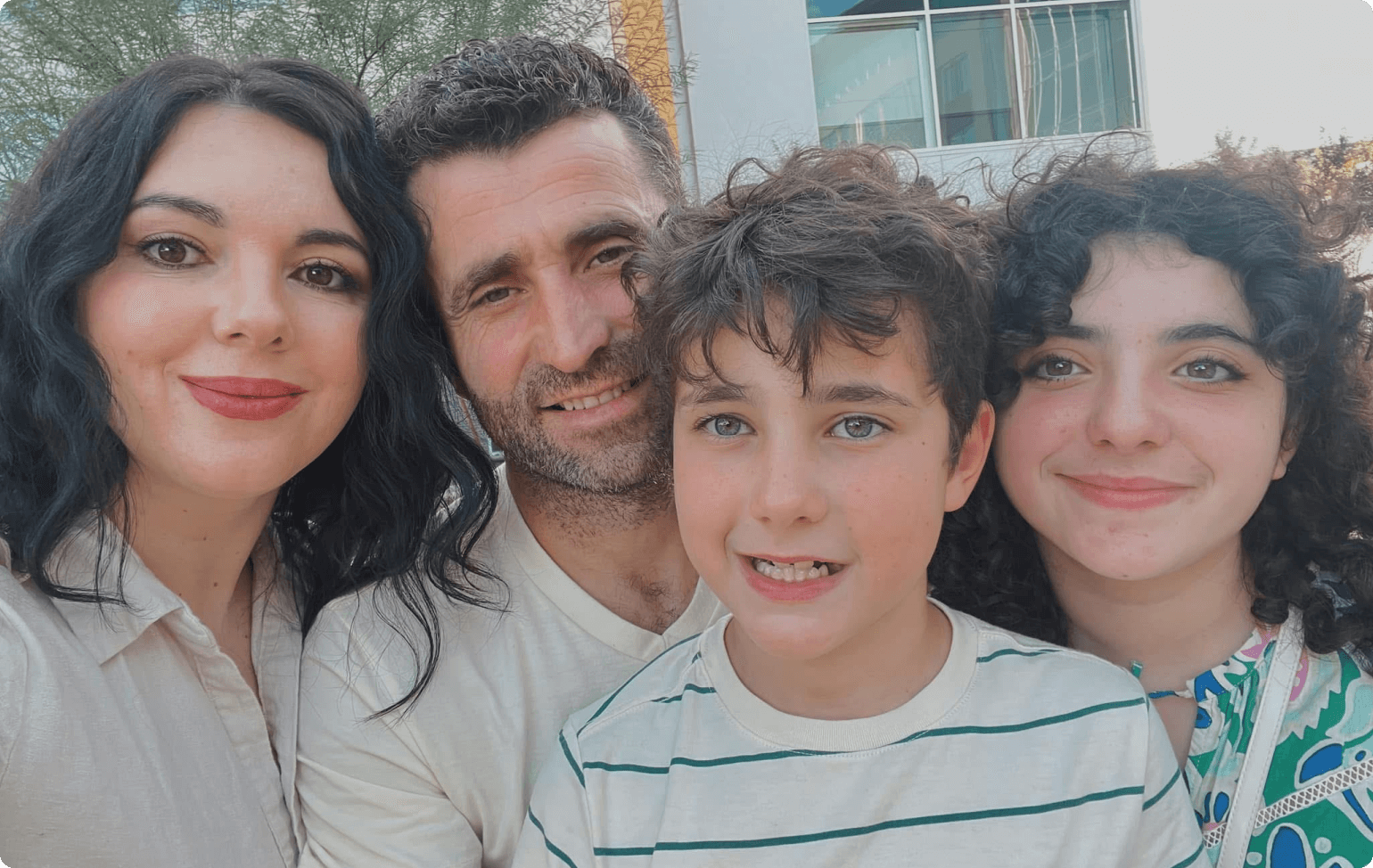 Artiola Thana and family