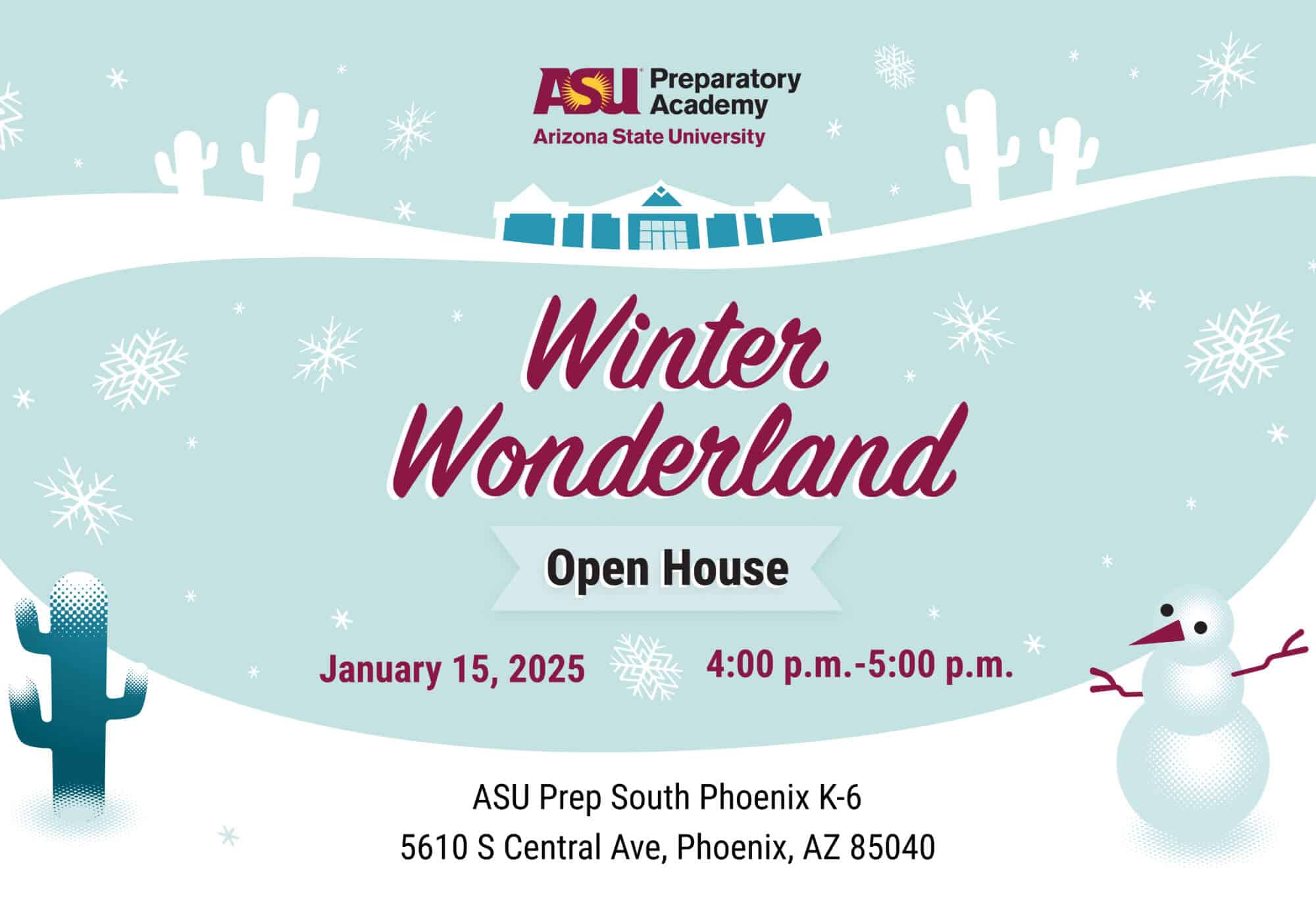 Winter Wonderland Open House