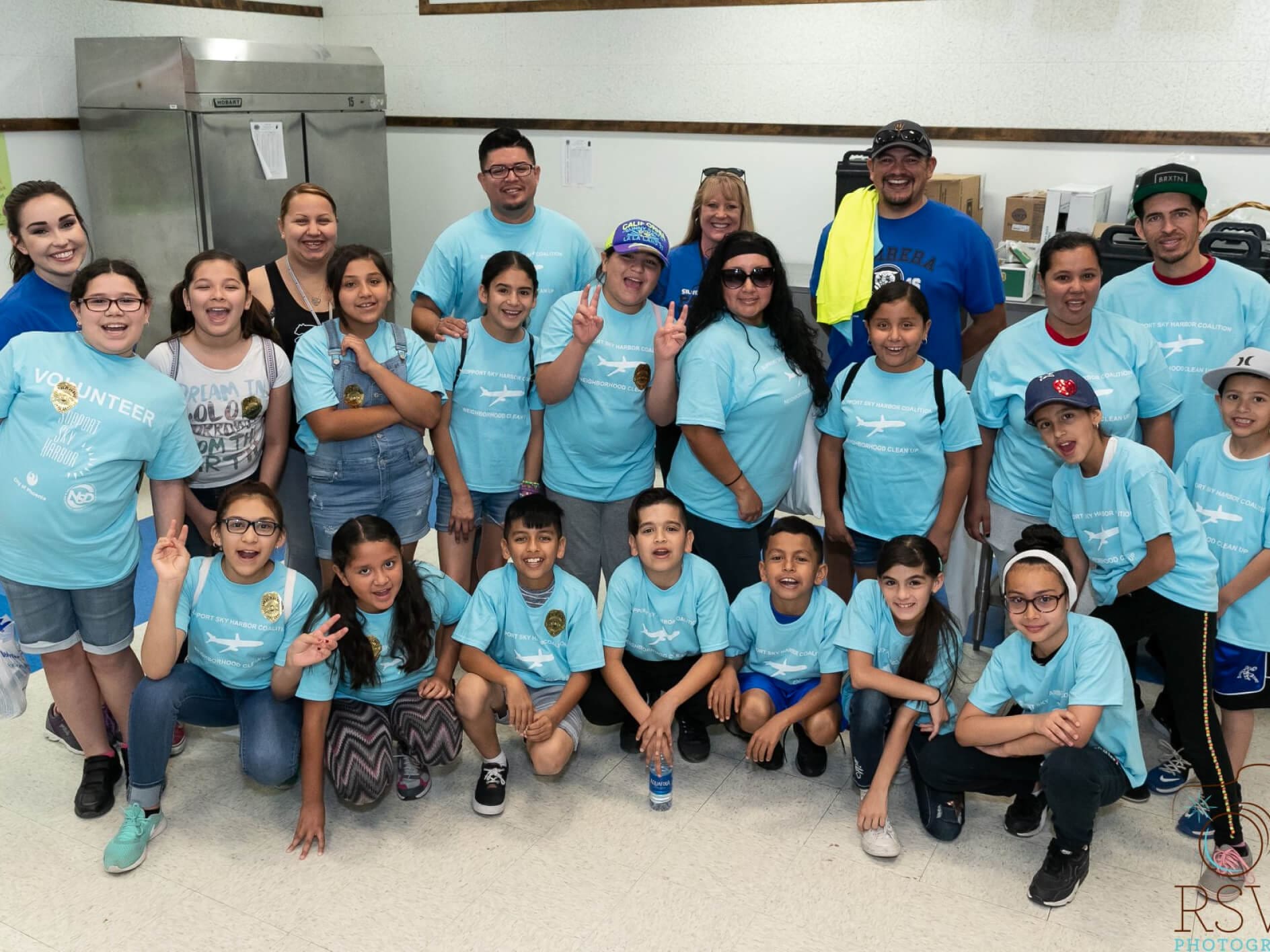 Herrera School for the Arts and Dual Language students and faculty
