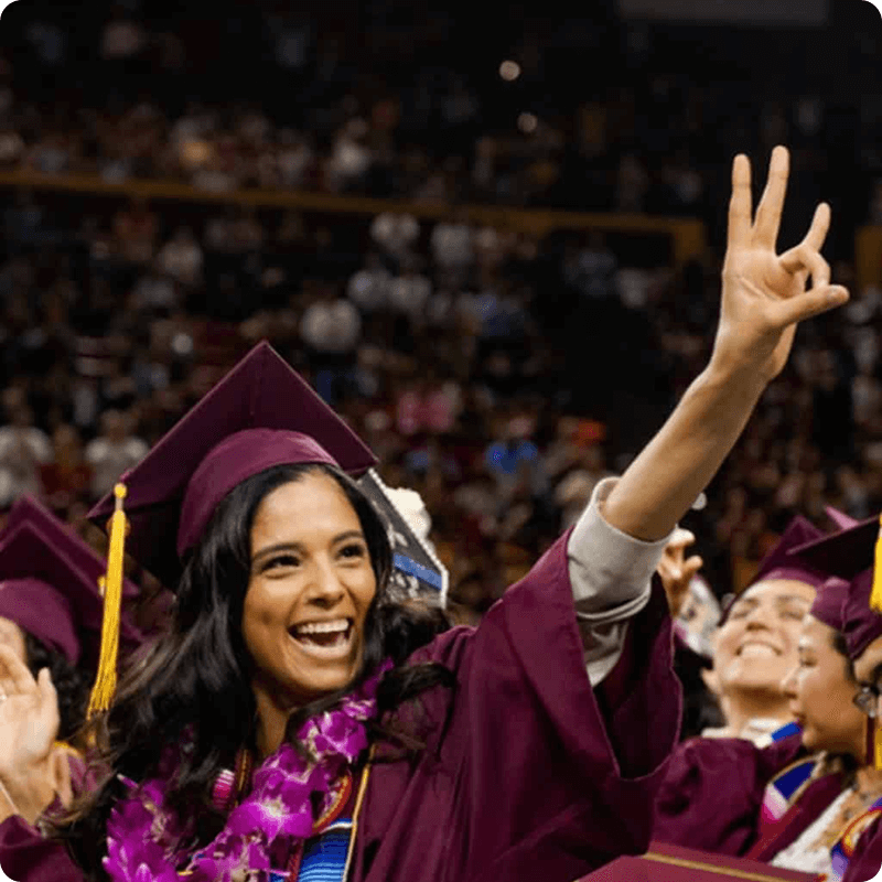 ASU Prep student graduating